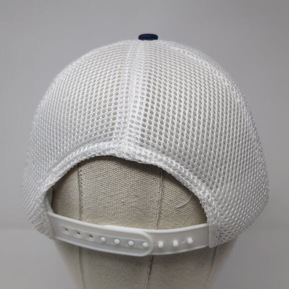 Headsweats Snapback Trucker Cap Blue One Size Adjustable Mesh Back Polyester - Picture 6 of 9